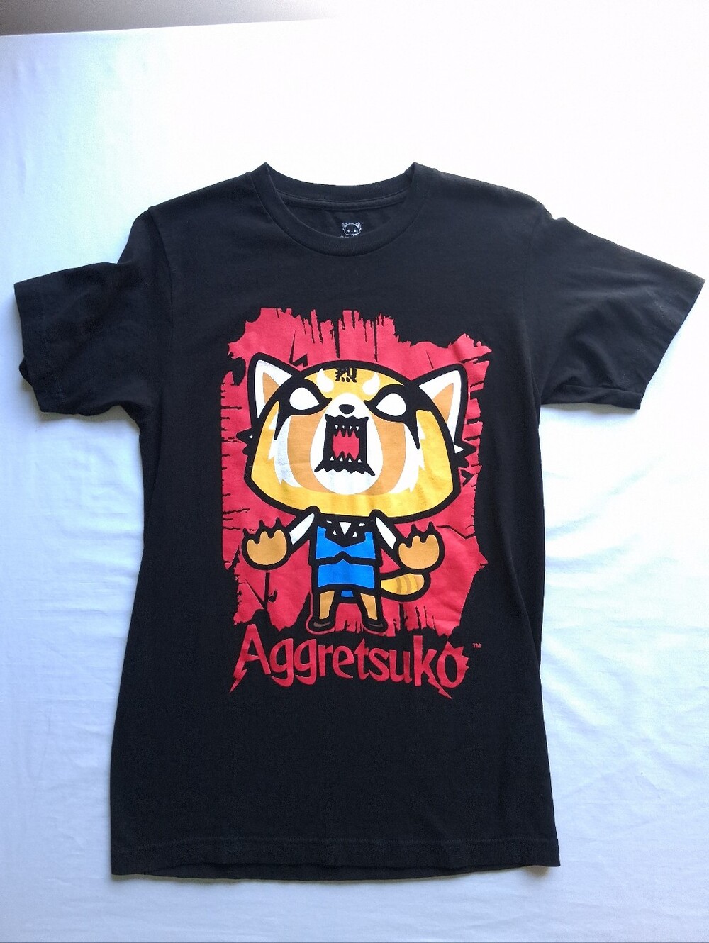 SANRIO Tee Aggretsuko Rage Women's Size Small